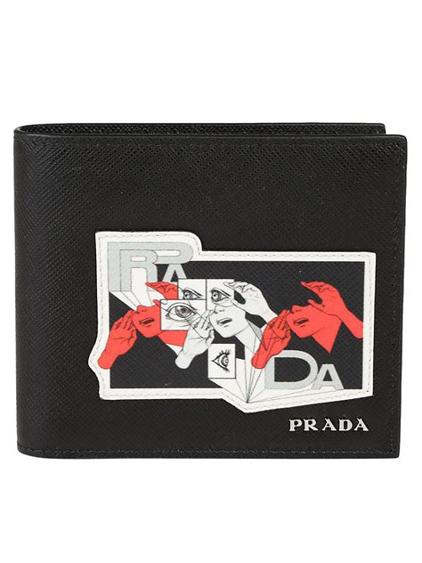 prada comic print wallet|farfetch Prada wallet.